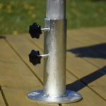 Päikesevarju jalg (Valge)